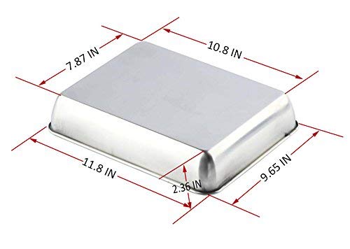 image for Sheet Pan,Cookie Sheet,Hotel Pan,Heavy Duty Stainless Steel Baking Pan