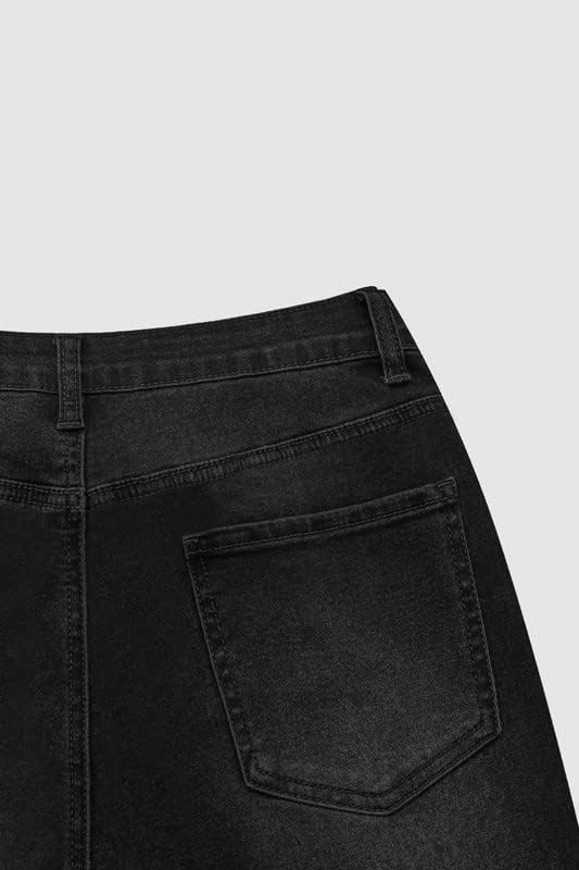 Vintage Bell Bottoms Flare Jeans for Women 90s High Waist Ripped Distressed Wide Leg High Rise Denim Pants - Image 7