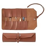 Matériau : Cuir Imitation : Ces trousses roulantes sont fabriquées en simili cuir, léger, agréable au toucher et résistant pour une utilisation durable.