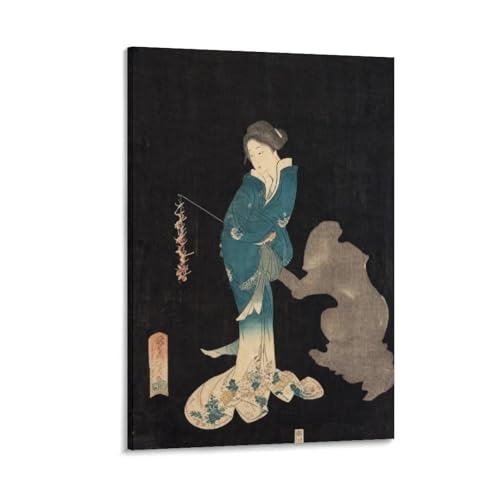 藤田嗣治 ポスター50 ウォールアート 部屋飾り 絵画 ベッドルーム リビング 壁の絵08x12inch(20x30cm)