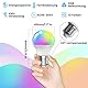 Lamptobe 2 Stück Glühbirne mit Fernbedienun,3W G45 E27 Dimmbare Mehrfarbige Edison LED Lampe Mit Fernbedienung,E27 Schraubsockel RGB+Warmweiß,Geeignet Für Alltagsbeleuchtung Und Stimmungsbeleuchtung