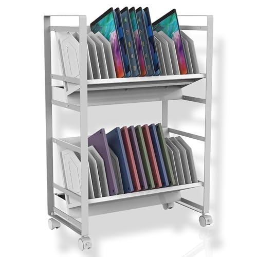 Luxor LOTM32 32-Device Charging Cart with Power Strips