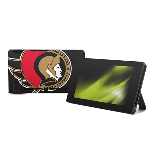Autocollant de jeu peau Ottawa Senators vinyle protection console Nintendo Switch dock NHL