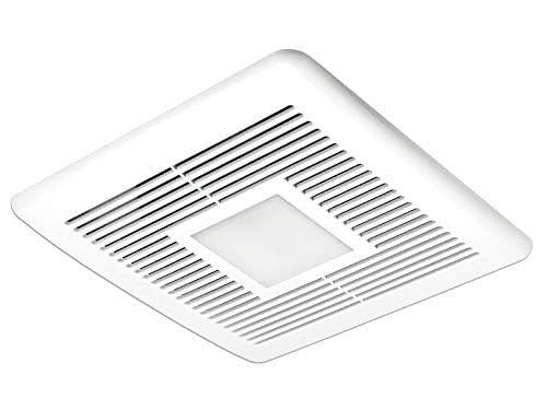Ventilador Extractor para Baño Delta BreezSlim SLM80-110DLED, 80/110 CFM, Doble Velocidad, Luz LED Dimmable, 7.8W/14.2W, 0.4/1.2 Sones, Montaje en Techo miniatura 4