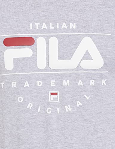 Image of FILA Men's Solid Regular Fit T-Shirt