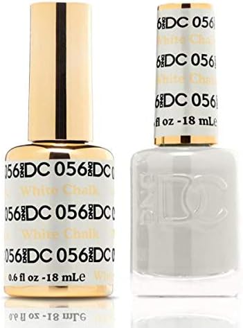 DND DC Duo Gel + Polish - 056 White Chalk