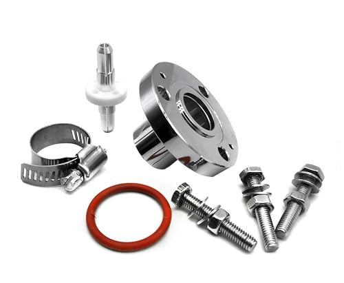 Conector de brida de 7/8" a alimentador de 7/8" recto para transmisión de 50 ohmios 3