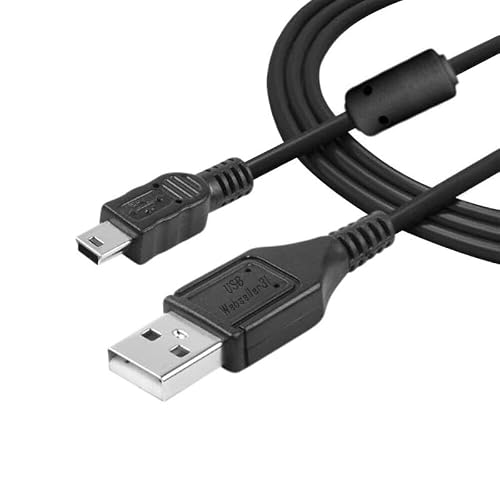Image of USB Data & Battery Charger Cable Lead For Sat Navigation Garmin Camper 780 / Garmin CamperVan