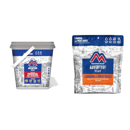 Mountain House Essential Bucket | Freeze Dried Backpacking & Camping