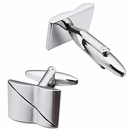 Manchetknopen, Trendy Vierkante Heren voor Franse Shirt Jurk Accessoires Beste Cadeau voor Bruiloft Zakelijke, Klassieke Manchetknopen - Image 3