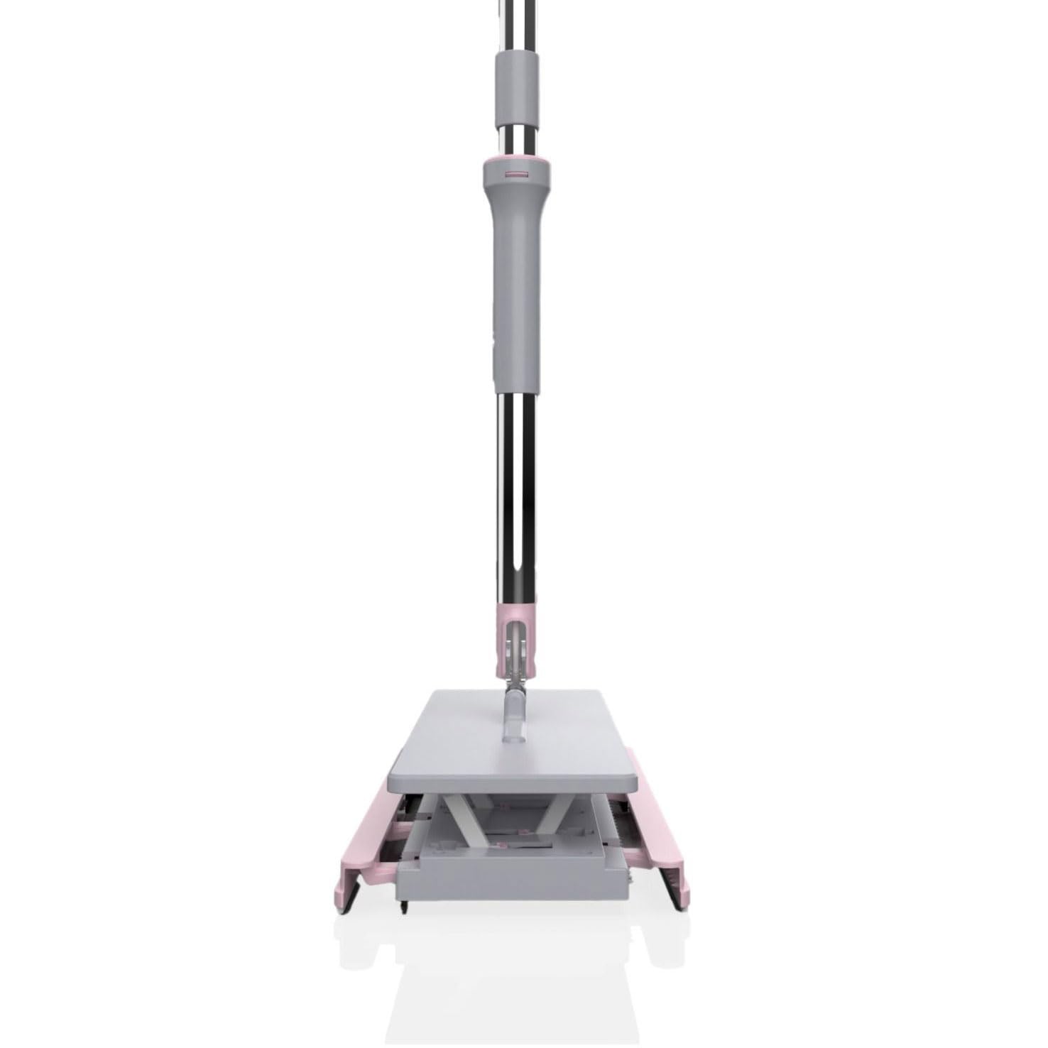 Deconox-Lavine One Click Mop Paleti 4XL Büyük Palet 32cm, 8 Adet Bez Hediyeli, Asansörlü Mekanizma Çok Pratik, Tembel El Değmeden Islak Havlu Ve Bez Kullan At Otomatik, Bezlerin Hepsine Uyumludur.