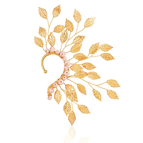 Yumikoo Elf Ear Cuff Golden Leaves