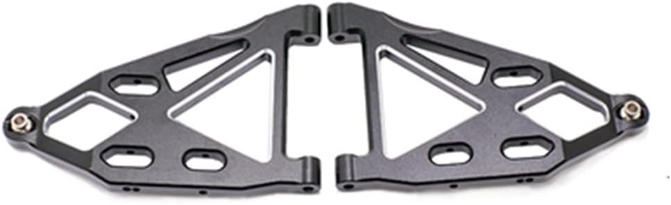 for YK DF7 Short Card Easy Control 4072 1/7 Desert Card Front Lower Arm Swing Arm Accessories Aluminum Alloy,Blue