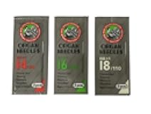 Organ Universal Heavy Duty Sewing Machine Needles, 15-Count Size 14, 16, 18