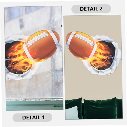 Vinilos Deportivos 3D Autoadhesivos Pack x2 OUNONA miniatura 3