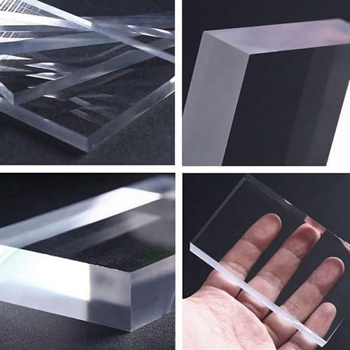 Modern Acrylic Nightstand with Drawer - Transparent Bedside Table for Bedroom & Living Room, Clear Design Ideal for Small Spaces, Light Gray Finish