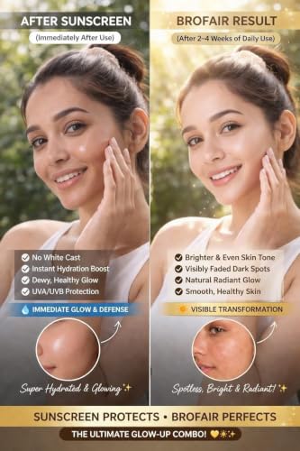 Image of Dot & Glow Niacinamide & Vitamin C Sunscreen SPF 50+++ | Broad Spectrum UVA + UVB Protection | Blue Light Protector Face Sunscreen 60g