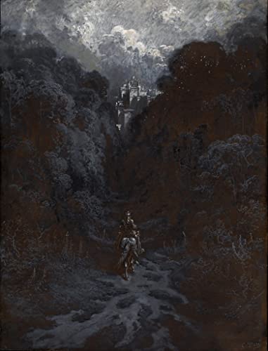 Impression sur toile Gustave Doré Sir Lancelot pour grand salon