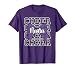 Cheer Nana My Favorite Cheerleader Calls Me Nana G-Ma Purple T-Shirt