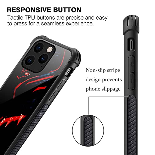 Carloca Compatible With Iphone 14 Plus Case,Black Red Panther Graphic Design Shockproof Anti-Scratch Drop Protection Case For Apple Iphone 14 Plus #TOP5