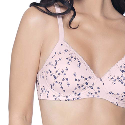 Image of Amante Cotton Padded Wirefree Full Coverage T-Shirt Bra