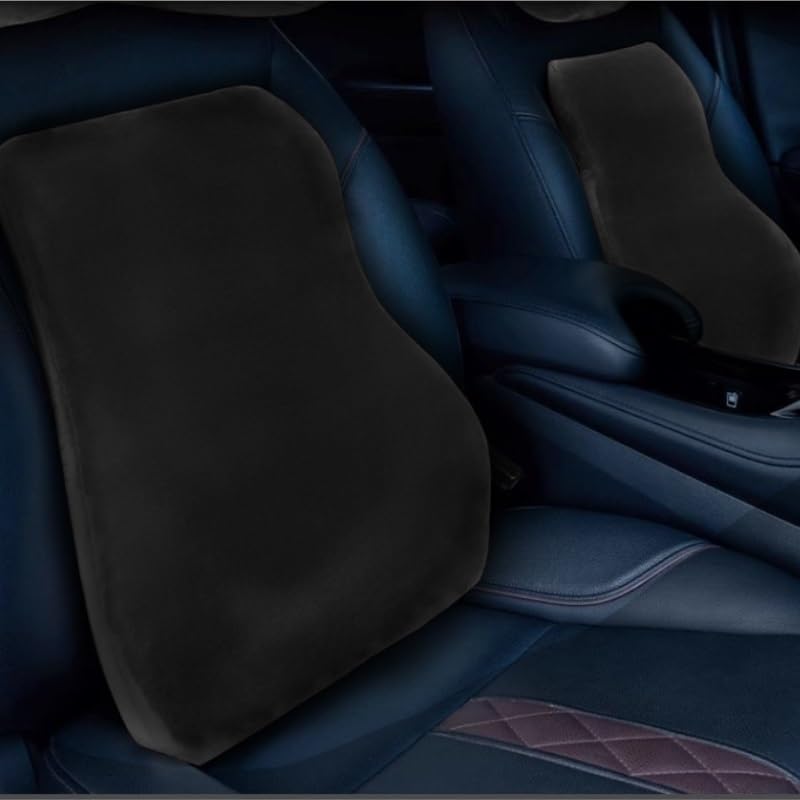 Automotive Accessories Professional Waist Pillow Breathable Soft Suede Support Cushion