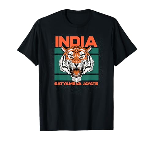 Photo de India Satyameva Jayate - Tigre indien T-Shirt