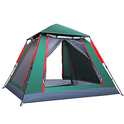 Tente de camping pour randonnée verte en famille abri automatique ventilé