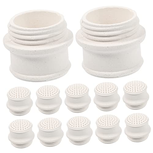 Ciieeo 12pcs Pottery Kerosene Lamp Nozzle Steam Lamp Parts Camping Accessories for Lantern Replaceable