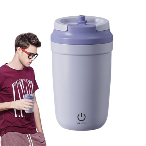 Tazza da caffè con agitazione magnetica - Bicchiere con agitazione automatica in acciaio inossidabile | Tazza di miscelazione automatica elettrica per caffè, tè, latte, ideale per casa, ufficio, cucin