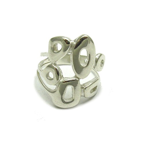 Bague en argent massif 925 d'une brillance éternelle collection Empress