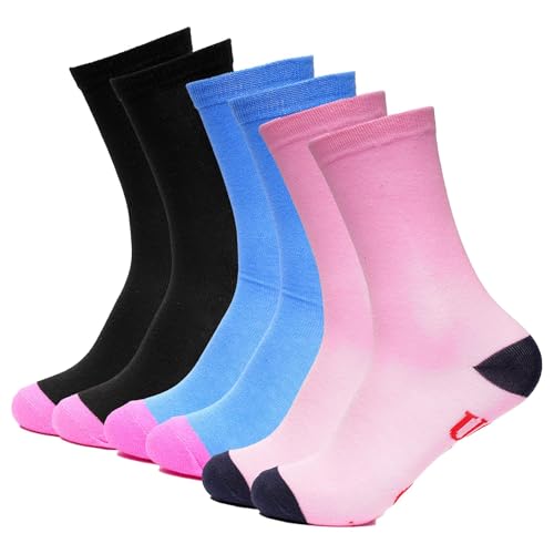 Chaussettes fantaisie femme avec semelle antidérapante et isolation thermique