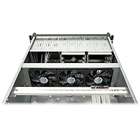 Inter-Tech VALUE 19" Servergehäuse, 4HE, lange Version, schwarz – Ansicht 3