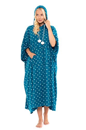 Poncho couverture en polaire pour des soirées cocooning canapé confort