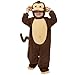 Spooktacular Creations Halloween Toddler Monkey Costume Set with Toy Banana for Infant, Kids, Baby Halloween Dress Up, Safari Themed Parties (12-18 Months)