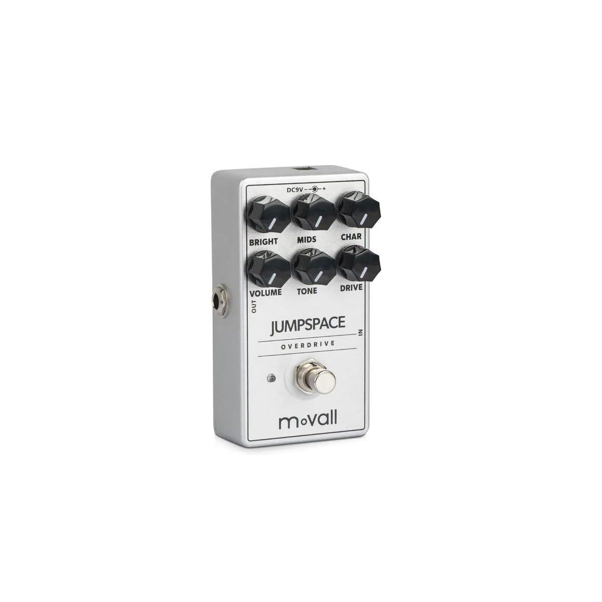 MP-106 Jump Space Overdrive Pédale de guitare – Gain élevé, compacte, True Bypass
