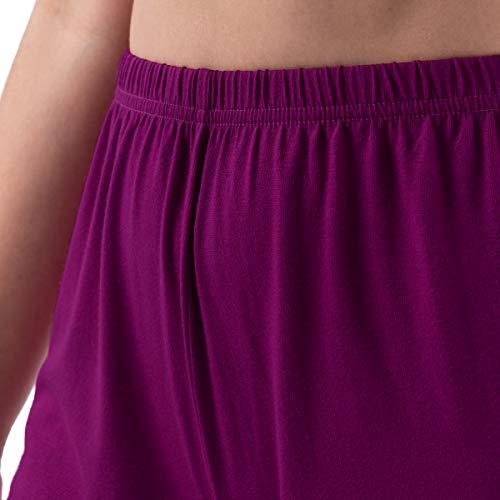 Image of Fruit of the Loom womens Short Sleeve Tee and Pant 2 Piece Sleep Set