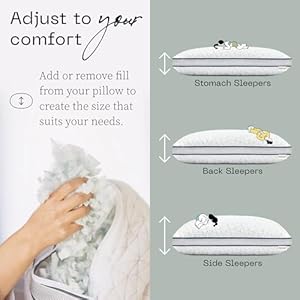 Coophomegoodsedenbedpillowqueensizeforsleepingonbackstomachandsidesleepermediumsoftmemoryfoamcoolinggelcertipurusgreenguardgold Urban Country Home Decor Coop home goods eden bed pillow queen size for sleeping on back stomach and side sleeper medium soft memory foam cooling gel certipur usgreenguard gold urban country home decor