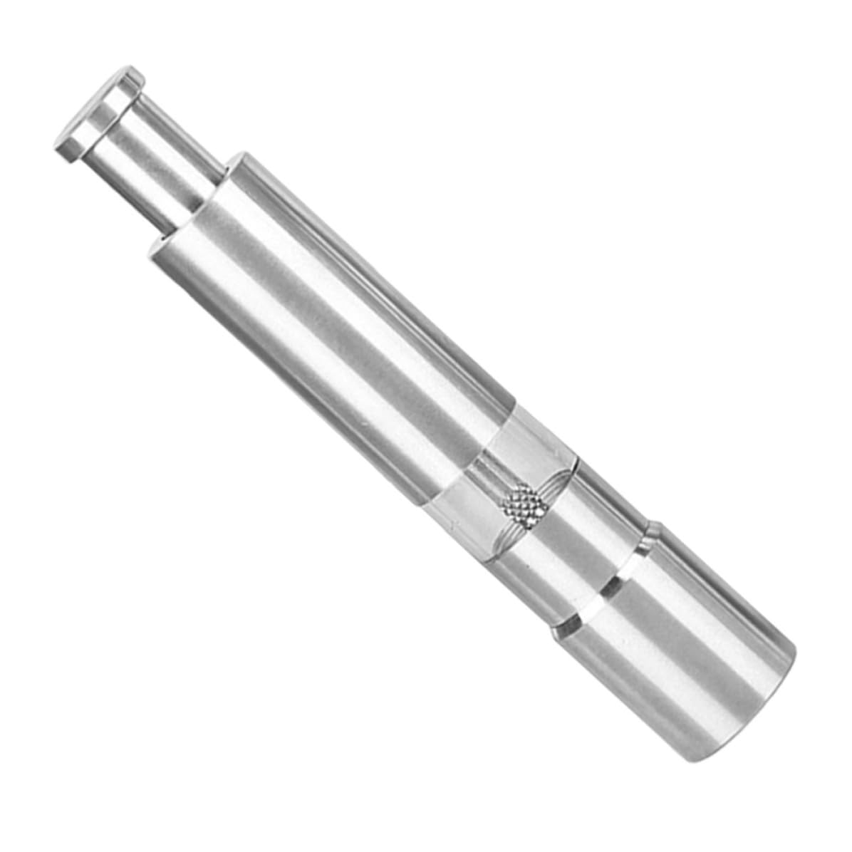 STOBAZA 4 Pezzi Macina Pepe Manuale in Acciaio Inox, Pressa a Mano, | Pepe e Pepe di Sichuan, Uso Casa e Hotel, Finitura Argento, Adatto a Donne e Chef Emergenti