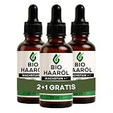 3x Premium BIO Haaröl Wachstum+¹ von Seifenfreund | Pflege für voller, dichter & gesünder wirkendes Haar | mit Schwarzkümmelöl, Rosmarinöl, Kürbiskernöl, Rizinusöl & mehr