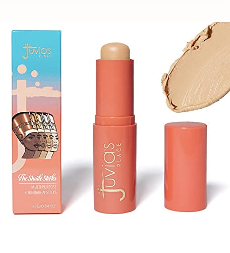 Juvia's Place Shade Stick Foundation, Concealer, Contour, Barcelona, Light w/Neutral Warm Undertone, 34 oz