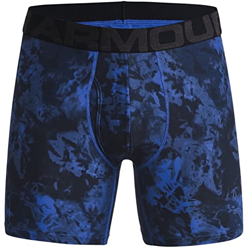 Image of Under Armour mens Multi-pack Performance Tech Boxerjock Brief, 6 inch Inseam, All-day Comfort & Soft