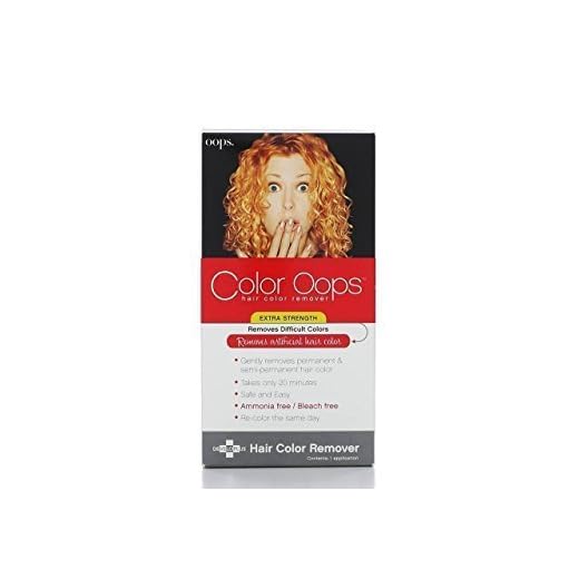 Color Oops Hair Color Remover Extra Strength 1 Application (1PCS)