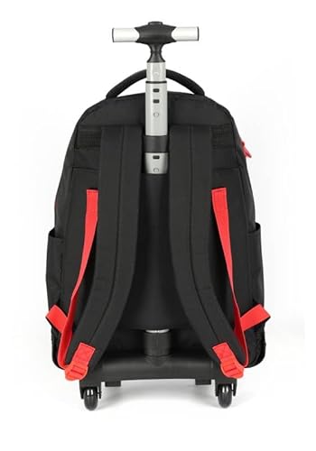 Mochila Carrinho Luxcel Enaldinho Preto Mc47512up