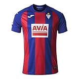 Joma SD Eibar Primera Equipación 2020-2021, Camiseta, Azul-Grana, Talla M