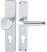 Produktbild Hoppe Langschildgarnitur London 54/227/202SP/113 Alu. F1 PZ 72mm DIN L/R HOPPE