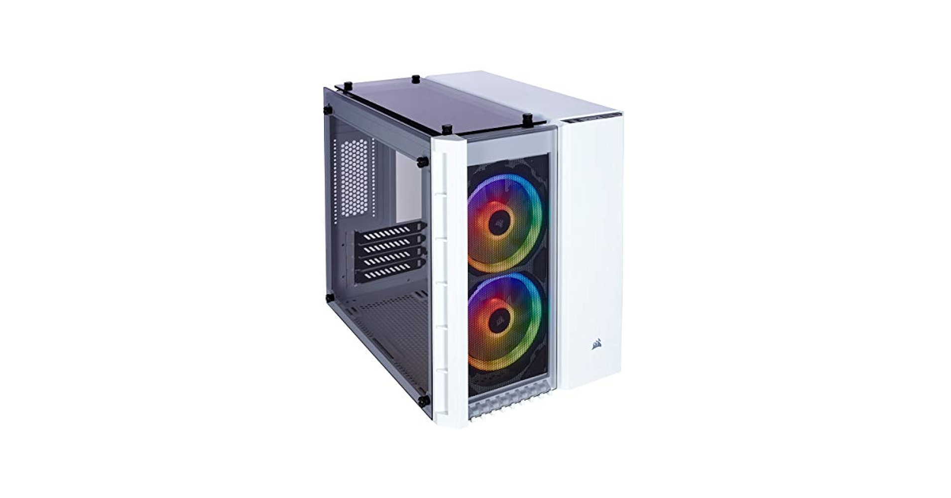 Corsair CRYSTAL 280X ホワイト Corsair Introduces Crystal Series 280X RGB Micro-ATX Case