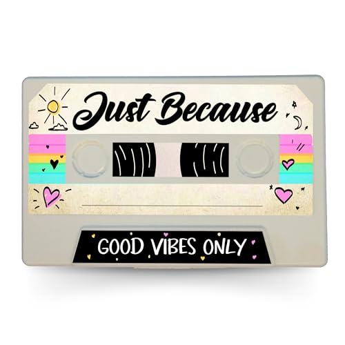 Customizable Cassette Tapes – Personalize with Your Name, Record Your Voice, and Create Unique Gifts! Perfect for Keepsakes, Music, or Special Occasions (Friendship & Just Because Edition)