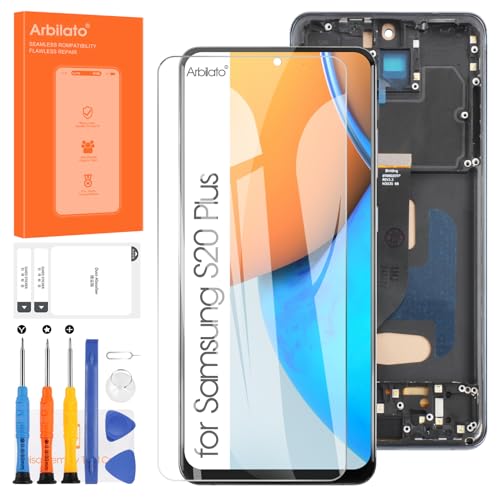 Écran pour Samsung S20+ tactile et LCD assemblé pour réparation complète