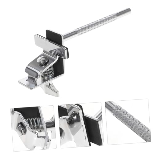 Abrazadera de extensión para cowbell de batería FRCOLOR, soporte para bombo, abrazadera para hardware de percusión miniatura 6